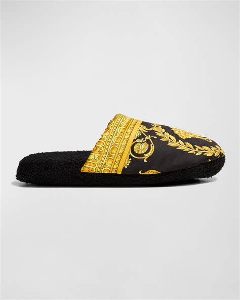 versace slippers men